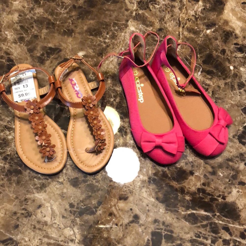 2 pair of shoes